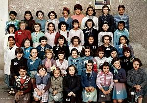 ECOLE MARAVAL FILLES 1953 CM2